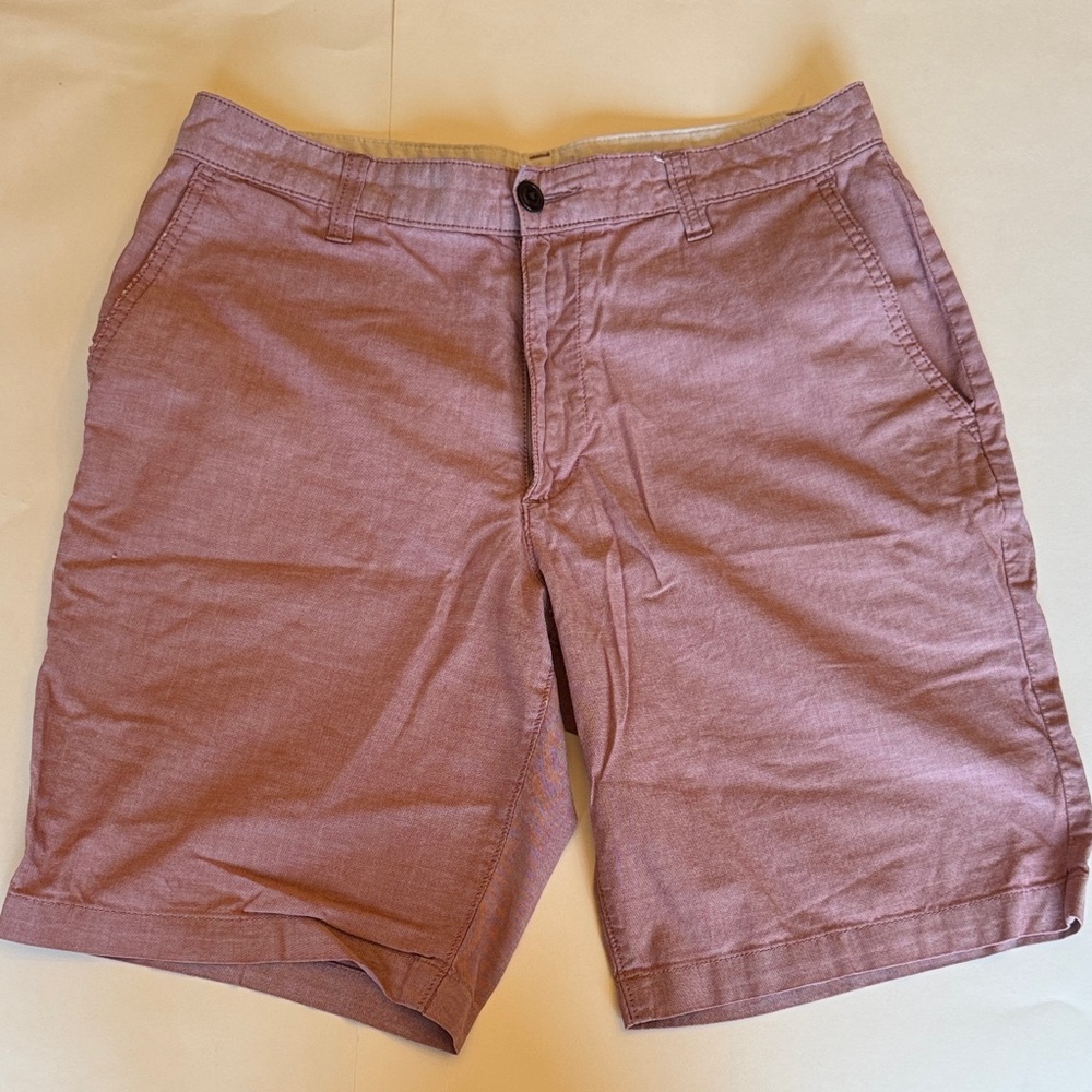 Dockers Mens Red Khaki Shorts Size
